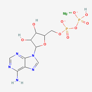 molecular formula C10H13MgN5O10P2 B12070149 Adenosine 5'-diphosphate magnesium salt 