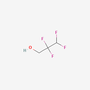 molecular formula C3H4F4O B1207051 2,2,3,3-Tetrafluoro-1-propanol CAS No. 76-37-9