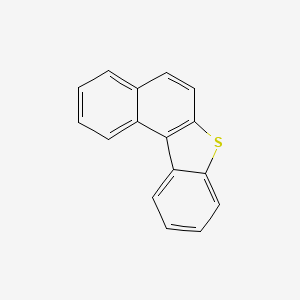 molecular formula C16H10S B1207054 Benzo[b]naphtho[1,2-d]thiophene CAS No. 205-43-6