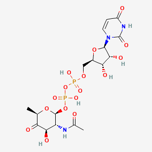 UDP-2-acetamido-4-dehydro-2,6-dideoxy-beta-D-glucose