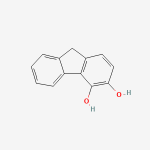 molecular formula C13H10O2 B1207078 3,4-Dihydroxyfluorene CAS No. 42523-20-6