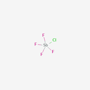 molecular formula ClF4Sb B12070842 Antimony chloride fluoride (SbClF4) CAS No. 15588-48-4