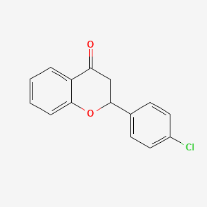 molecular formula C15H11ClO2 B1207093 4'-Chloroflavanone CAS No. 3034-10-4