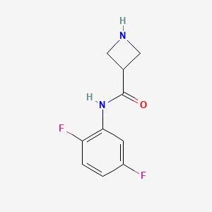 molecular formula C10H10F2N2O B12070967 N-(2,5-difluorophenyl)azetidine-3-carboxamide 