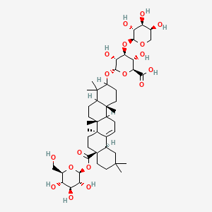 molecular formula C47H74O18 B1207101 Momordin II CAS No. 95851-41-5