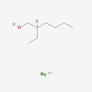 molecular formula C8H18MgO B12071027 1-Hexanol, 2-ethyl-, magnesium salt (2:1) CAS No. 98906-78-6