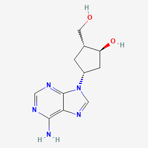 (1s,2r,4r)-4-(6-Amino-9h-purin-9-yl)-2-(hydroxymethyl)cyclopentanol