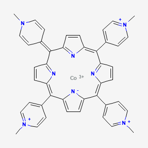 molecular formula C44H36CoN8+5 B1207112 Cot4MPyP CAS No. 51329-41-0