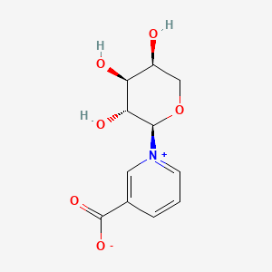 Nicotinic acid N-alpha-arabinoside