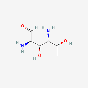 molecular formula C6H14N2O3 B1207118 4-Deoxyneosamine C CAS No. 7013-45-8