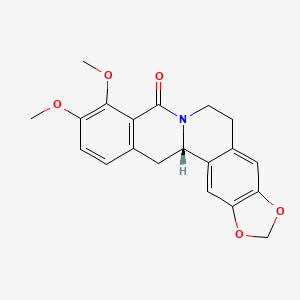 molecular formula C20H19NO5 B1207175 Gusanlung B CAS No. 79082-05-6