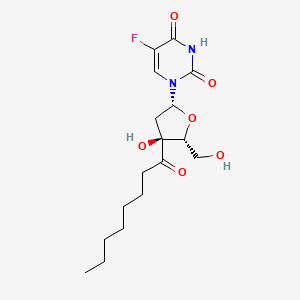 3'-Octanoyl-5-fluoro-2'-deoxyuridine