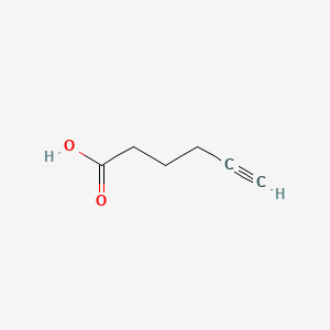 molecular formula C6H8O2 B1207188 5-Hexynoic acid CAS No. 53293-00-8