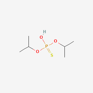 molecular formula C6H15O3PS B1207189 Desbenzyl IBP CAS No. 4486-44-6