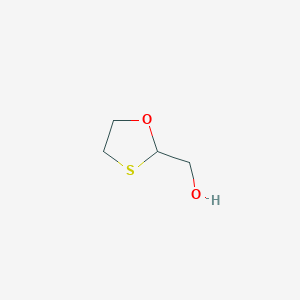 molecular formula C4H8O2S B12072092 1,3-Oxathiolan-2-ylmethanol 