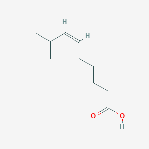 molecular formula C10H18O2 B120721 (Z)-8-甲基壬-6-烯酸 CAS No. 31467-60-4