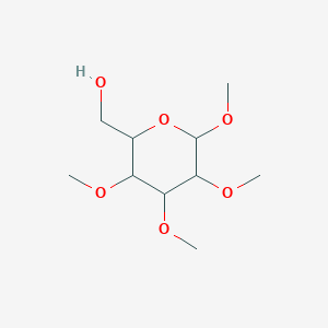 molecular formula C10H20O6 B12072120 alpha-D-Glucopyranoside, methyl 2,3,4-tri-O-methyl- 