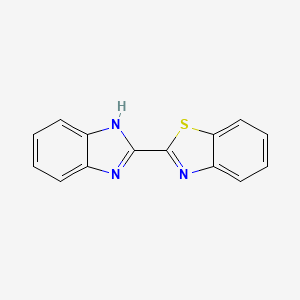 2-(1H-Benzimidazol-2-yl)-1,3-benzothiazole