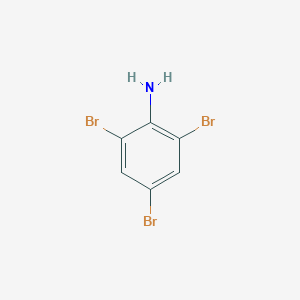 molecular formula C6H4Br3N B120722 2,4,6-Tribromoaniline CAS No. 147-82-0