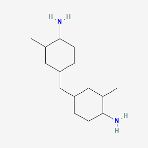 molecular formula C15H30N2 B1207222 Bis(4-amino-3-methylcyclohexyl)methane CAS No. 6864-37-5
