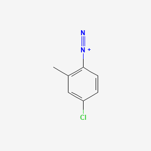 4-Chloro-2-methylbenzenediazonium