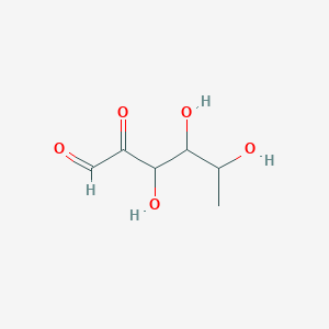 molecular formula C6H10O5 B1207230 6-Deoxyglucosone CAS No. 54166-09-5