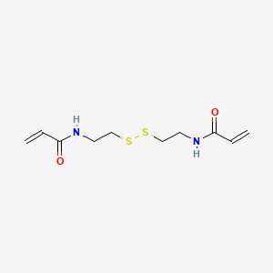 molecular formula C10H16N2O2S2 B1207238 N,N'-Bis(acryloyl)cystamine CAS No. 60984-57-8