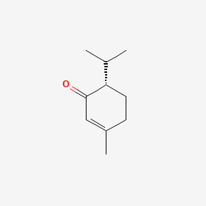 molecular formula C10H16O B1207248 Piperitone CAS No. 6091-50-5