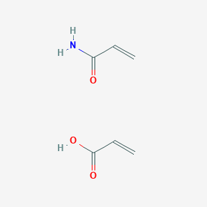 molecular formula C6H9NO3 B1207249 Acrylamide-acrylic acid resin CAS No. 9003-06-9