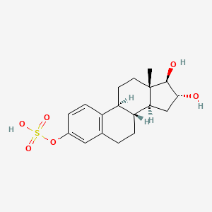 molecular formula C18H24O6S B1207254 Estriol 3-sulfate CAS No. 481-95-8