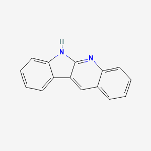 molecular formula C15H10N2 B1207256 6H-indolo[2,3-b]quinoline CAS No. 243-38-9