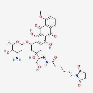 molecular formula C37H42N4O13 B1207273 ALDOXORUBICIN 