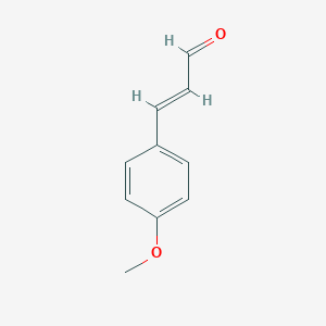 molecular formula C10H10O2 B120730 p-METHOXYCINNAMALDEHYDE CAS No. 24680-50-0