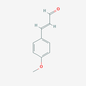 molecular formula C10H10O2 B120730 4-甲氧基肉桂醛 CAS No. 24680-50-0