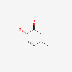 molecular formula C7H6O2 B1207301 4-Methyl-1,2-benzoquinone CAS No. 3131-54-2