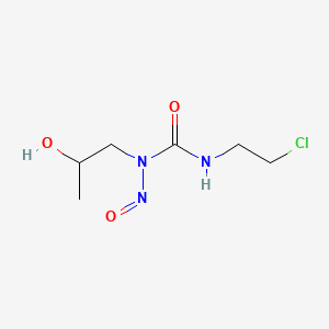 1-Nitroso-1-(2-hydroxypropyl)-3-(2-chloroethyl)urea