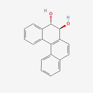 Benzo(c)phenanthrene-5,6-diol, 5,6-dihydro-, trans-