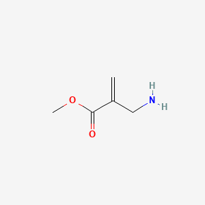 molecular formula C5H9NO2 B1207323 methyl 2-(aminomethyl)prop-2-enoate CAS No. 87375-90-4