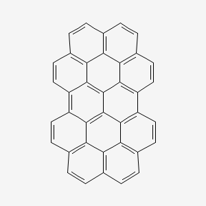 molecular formula C38H16 B1207324 Circumbiphenyl CAS No. 41163-25-1