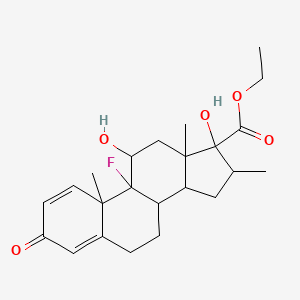 molecular formula C23H31FO5 B12073243 Dexamethasone impurity 10 
