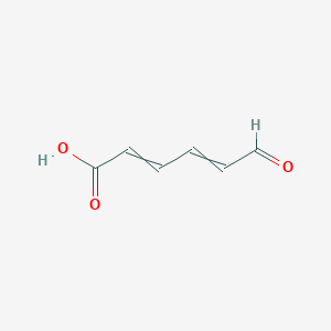 molecular formula C6H6O3 B1207339 6-Oxo-2,4-hexadienoic acid 