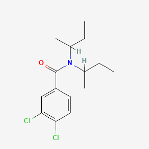molecular formula C15H21Cl2NO B1207342 3,4-Dichloro-N,N-di-sec-butylbenzamide CAS No. 27891-15-2