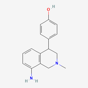 4-(8-Amino-1,2,3,4-tetrahydro-2-methyl-4-isoquinolinyl)phenol