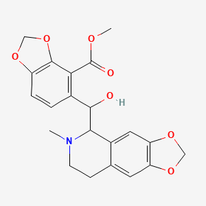 molecular formula C21H21NO7 B1207363 Bicuculline methoxide CAS No. 41544-46-1
