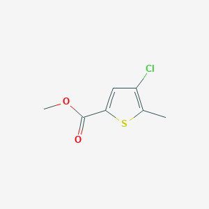 molecular formula C7H7ClO2S B12073999 Methyl 4-chloro-5-methylthiophene-2-carboxylate 