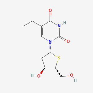 2'-Deoxy-5-ethyl-4'-thiouridine