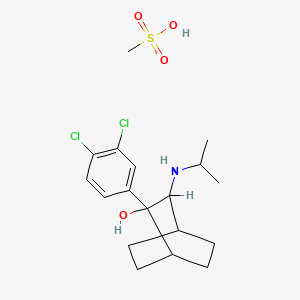 molecular formula C18H27Cl2NO4S B1207409 Rmi 81182 EF 