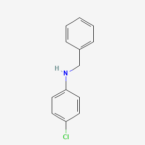 molecular formula C13H12ClN B1207420 N-Benzyl-4-chloroaniline CAS No. 2948-37-0