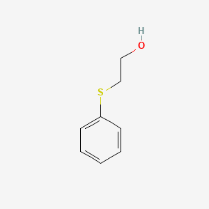 molecular formula C8H10OS B1207423 2-(苯硫基)乙醇 CAS No. 699-12-7