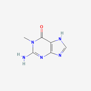 molecular formula C6H7N5O B1207432 1-Methylguanine CAS No. 938-85-2
